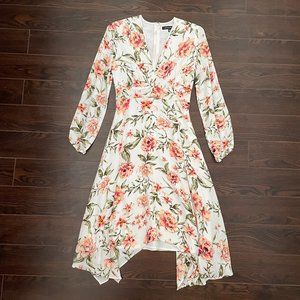 DYNAMITE Floral Long Sleeve Dress size XSmall